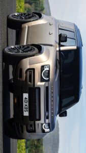 Black car wallpaper for mobile screen