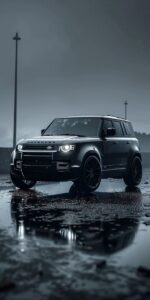 Luxury black SUV wallpaper HD