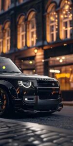 Modern black car wallpaper ultra HD