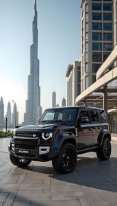 Black car wallpaper modern automotive design