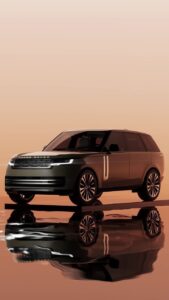 Black car wallpaper elegant night scene