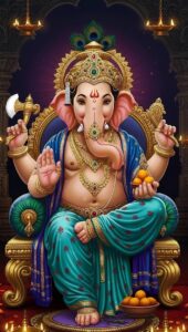 Lord Ganesha image high quality devotional wallpaper