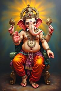 Lord Ganesha devotional wallpaper full HD