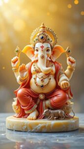Lord Ganesha blessing hands HD wallpaper
