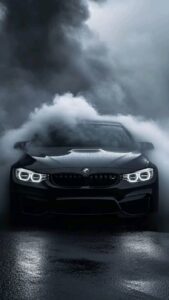BMW M series car wallpaper dramatic view