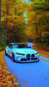 BMW car wallpaper smooth modern curves