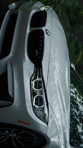 BMW sports car wallpaper with modern design