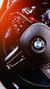 BMW car wallpaper sleek futuristic style