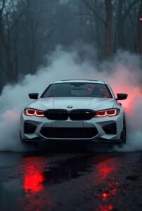 BMW car wallpaper road trip scenery