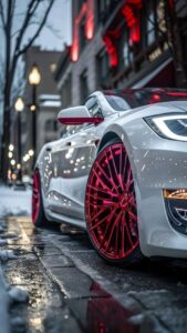 BMW car wallpaper bold aggressive front look