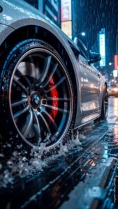 BMW luxury vehicle wallpaper dark background