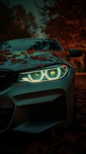 BMW car wallpaper vibrant color edition