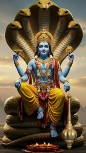 Lord Vishnu image for Janmashtami and Vaikuntha Ekadashi