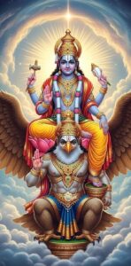 Detailed Lord Vishnu image artwork in high definition