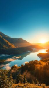 Beautiful horizon morning sunrise images