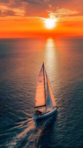 Stunning natural morning sunrise images in landscape