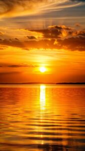 Inspirational morning sunrise images with bright sun rays