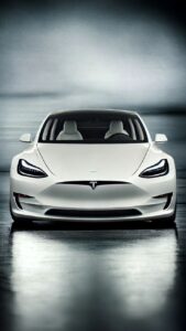 Tesla Model X wallpaper futuristic SUV design