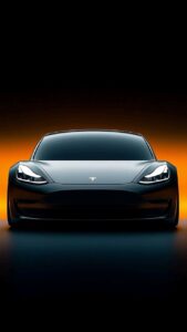 Tesla wallpaper ultra HD electric vehicle background
