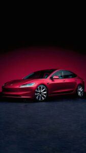 Tesla car wallpaper for laptop and desktop screens