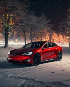 Tesla wallpaper minimalist black background