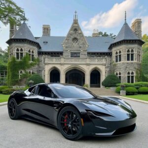 Tesla Model X wallpaper luxury electric SUV image