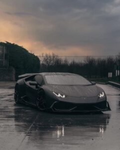 Tesla wallpaper with high contrast car photography