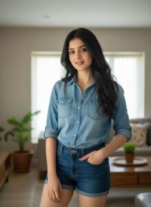 beautiful girl stylish pose wallpaper