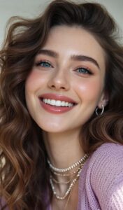 beautiful girl wallpaper gentle smile