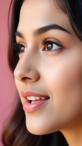 beautiful girl wallpaper subtle makeup