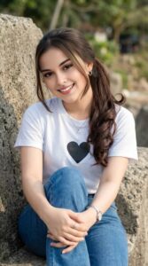 beautiful girl wallpaper relaxed mood