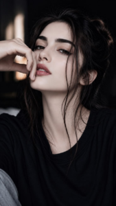 Black Dress Girl DP
