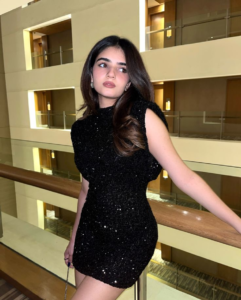 Black Dress Trendy Girl