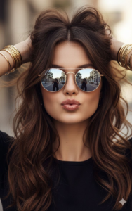 Cute Hidden Face DP