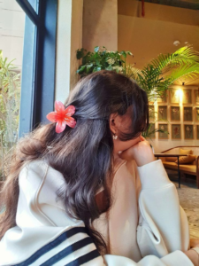 Hidden Face Stylish Girl
