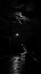 Aesthetic black background image