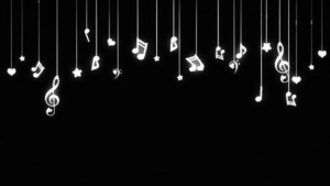 Minimal black desktop background