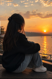 Stylish Alone Girl DP